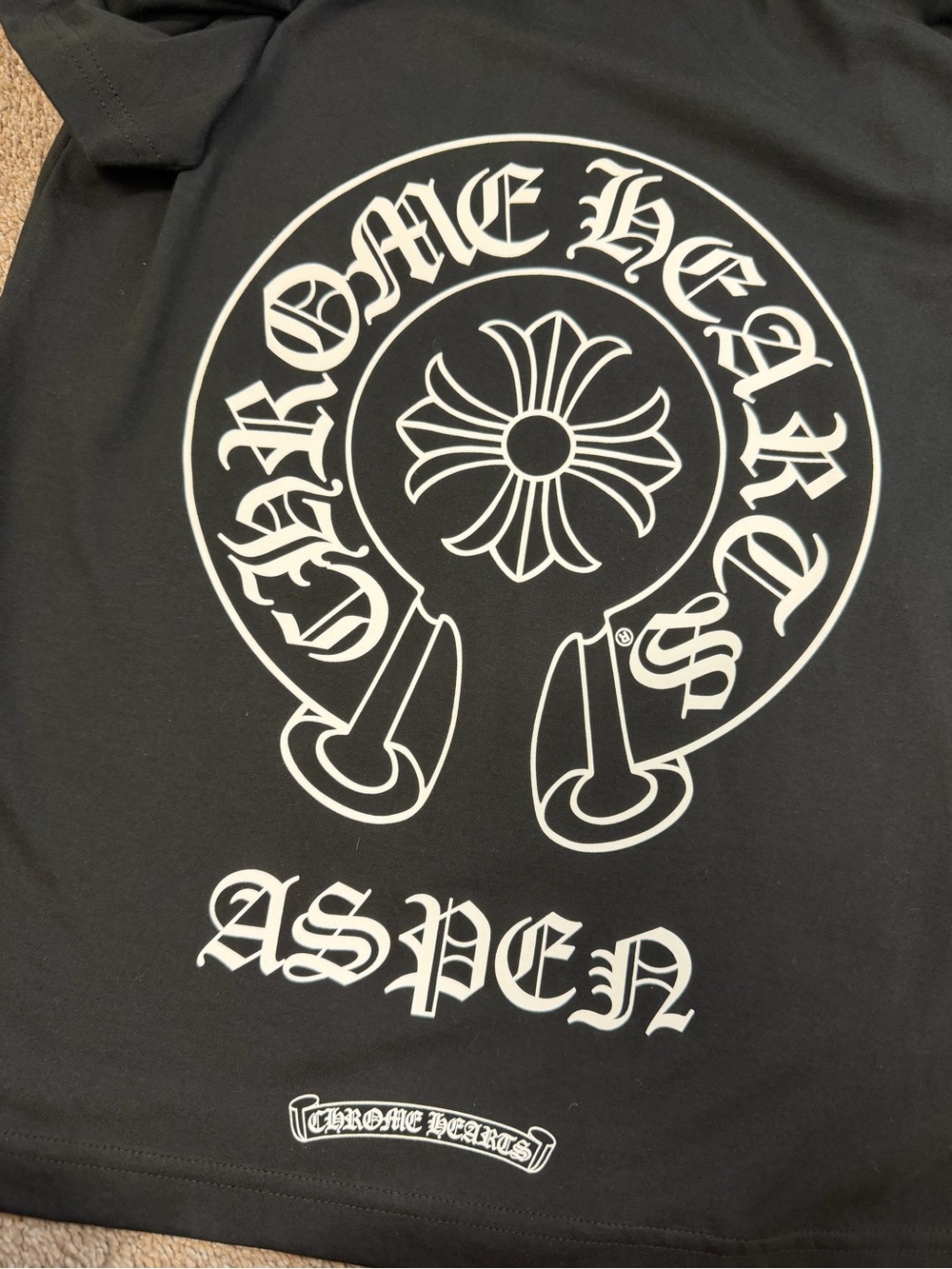 Chrome Hearts Black Tee - ASPEN